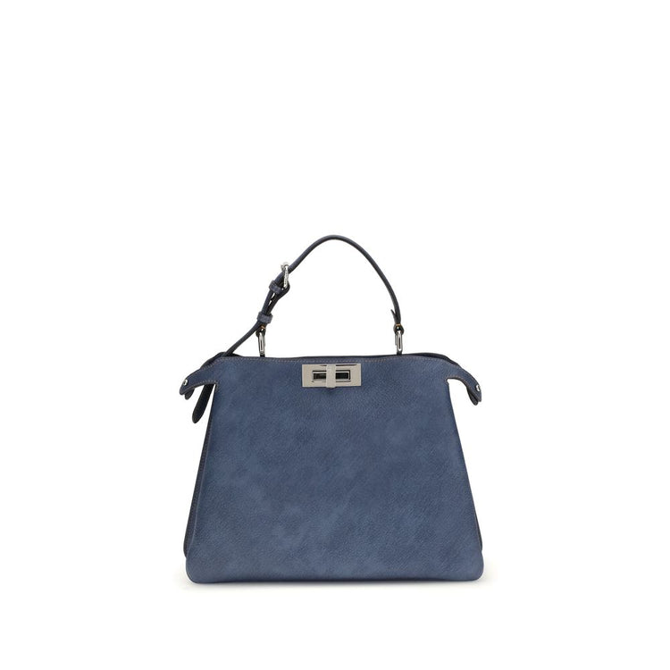 Blue Calf Leather Bos Taurus Handbag