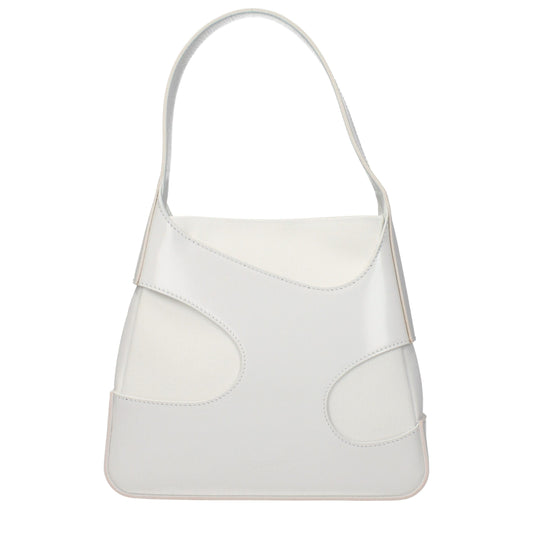 White Fabric Handbag