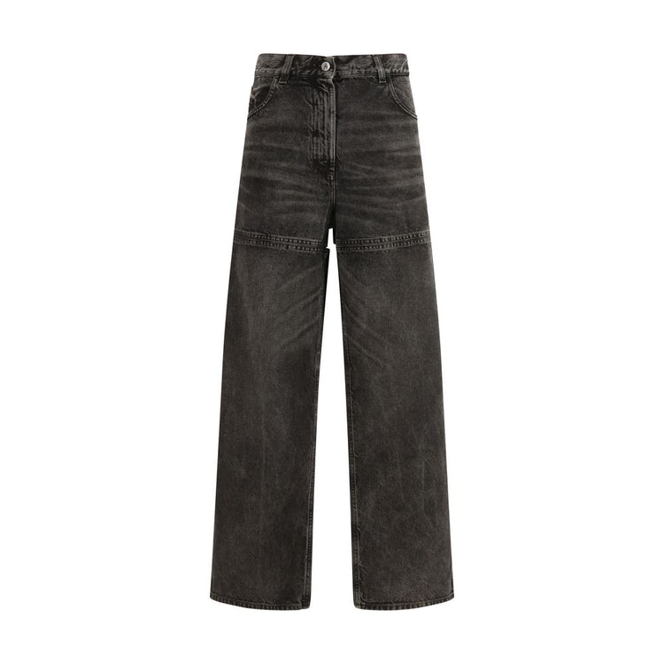 Black Cotton Jeans Denim