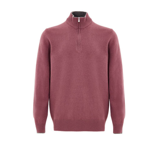 Red Wool Turtleneck