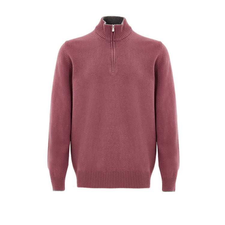 Red Wool Turtleneck