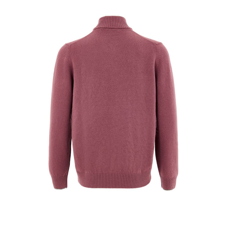 Red Wool Turtleneck