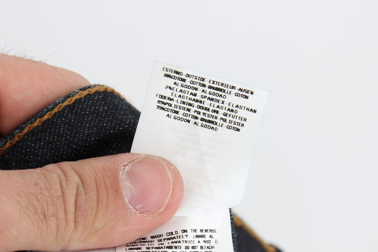 Blue Cotton Stretch Slim Fit Jeans