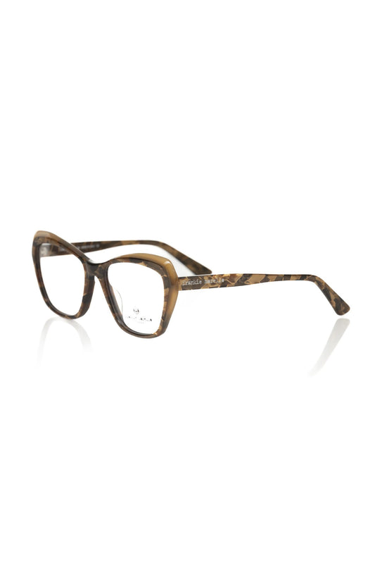 Beige Acetate Women's Eyeglass Frame