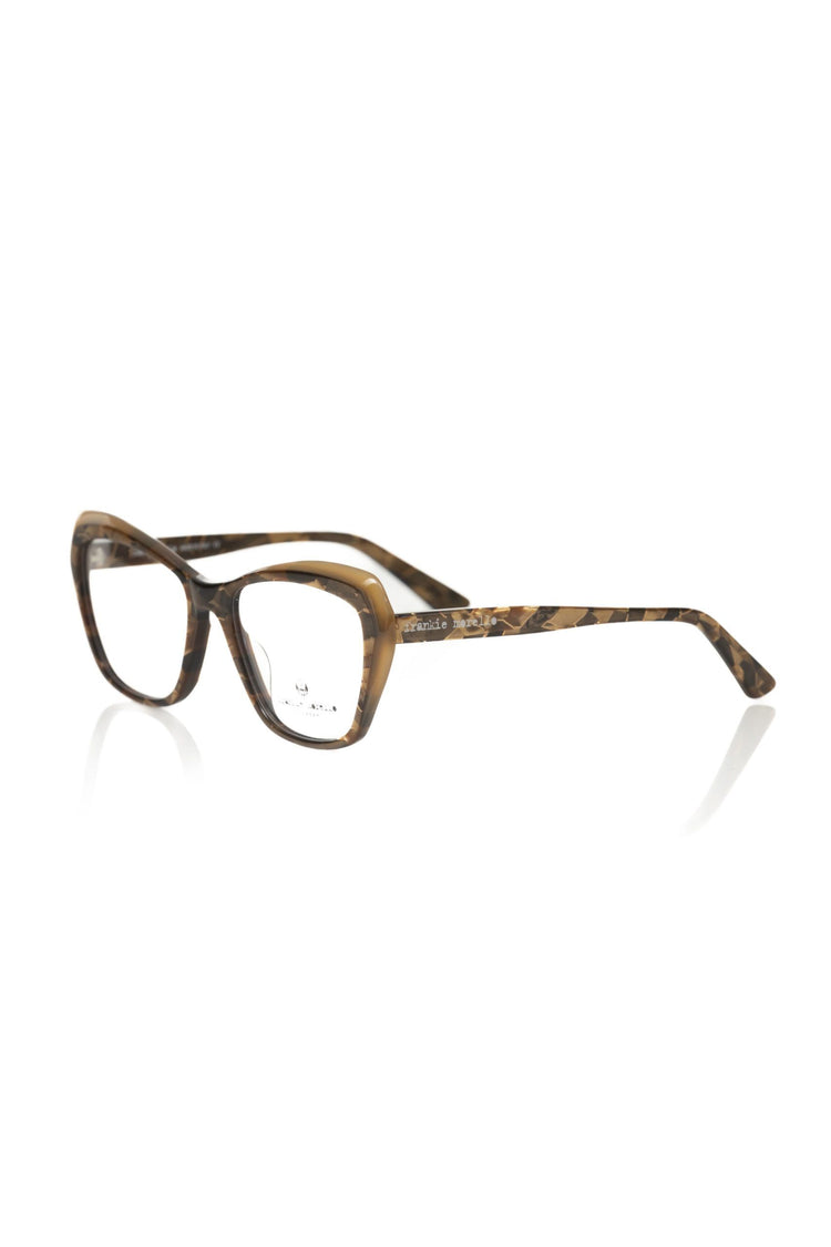 Beige Acetate Women's Eyeglass Frame