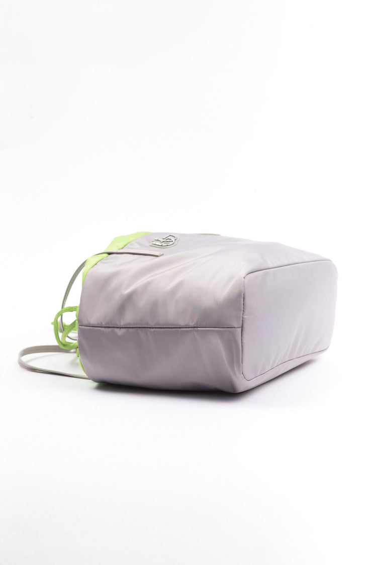 Gray Polyester Women Shoulder Bag