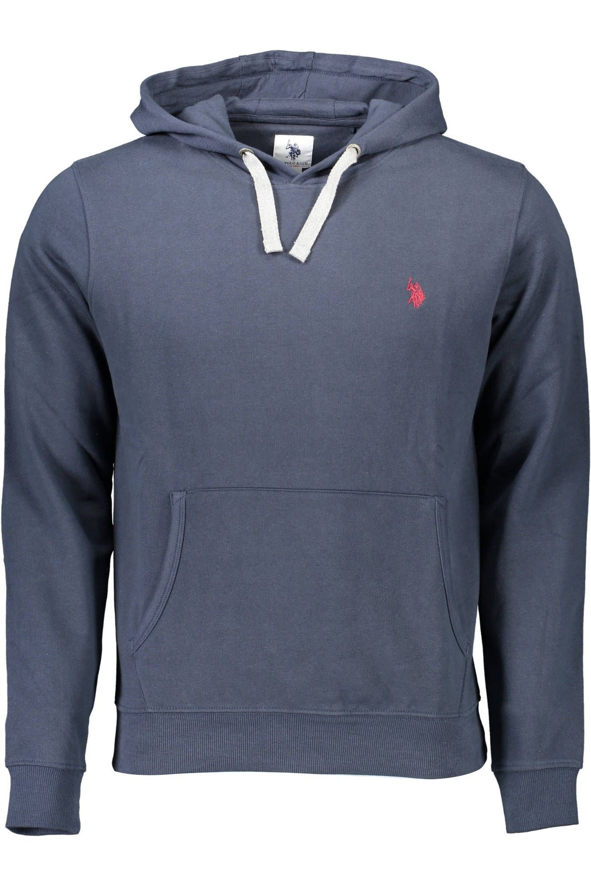 Blue Cotton Men Sweatshirt