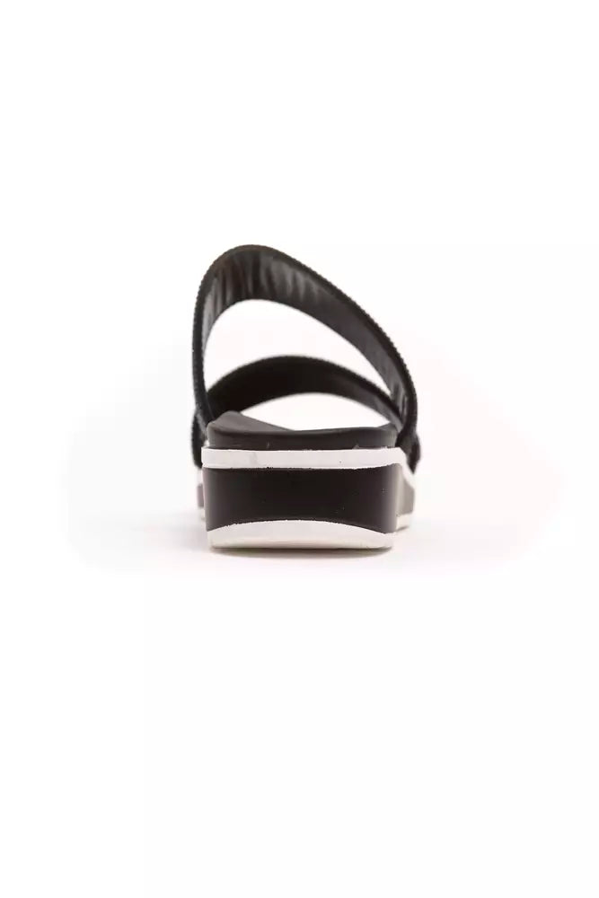 Black Upper Material Sandal