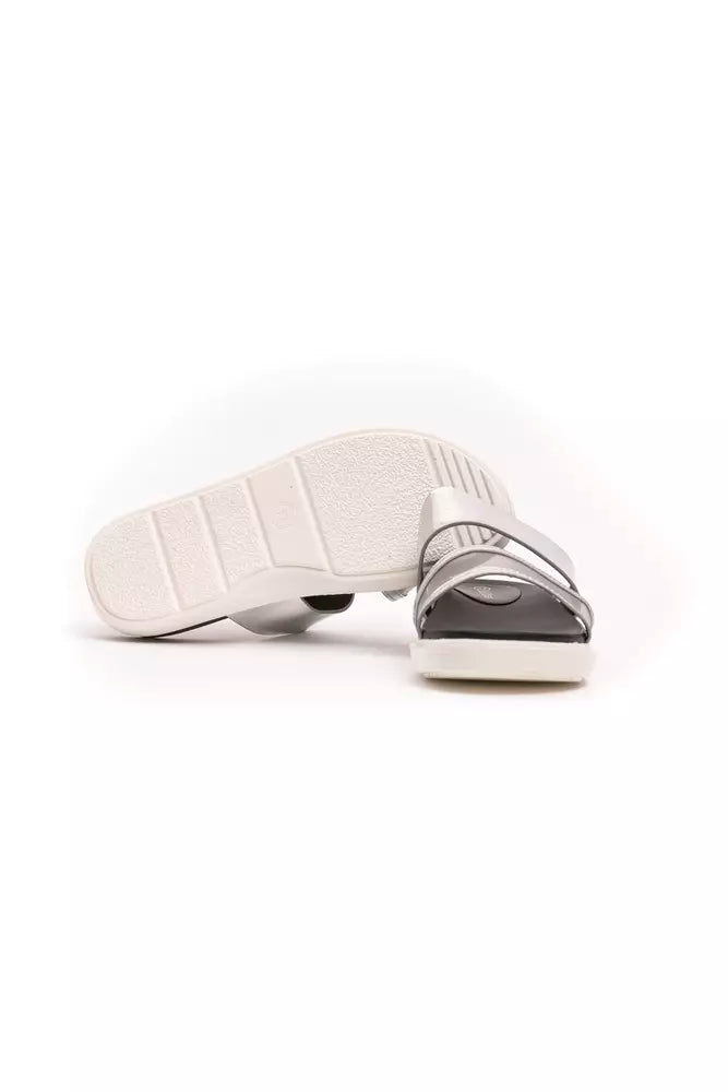Silver Polyethylene Sandal
