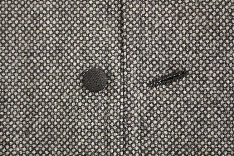 Gray Cotton Blend Logo Vest Gilet Weste