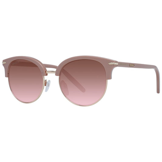 Pink Acetate & Metal Sunglasses