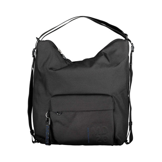 Black Polyester Shoulder bag