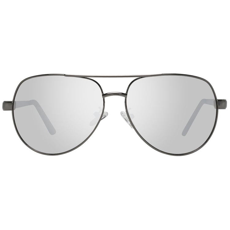 Gray Metal Sunglasses
