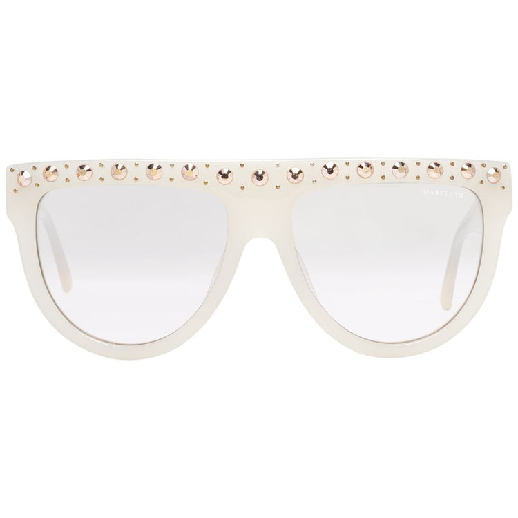 White Plastic Sunglasses