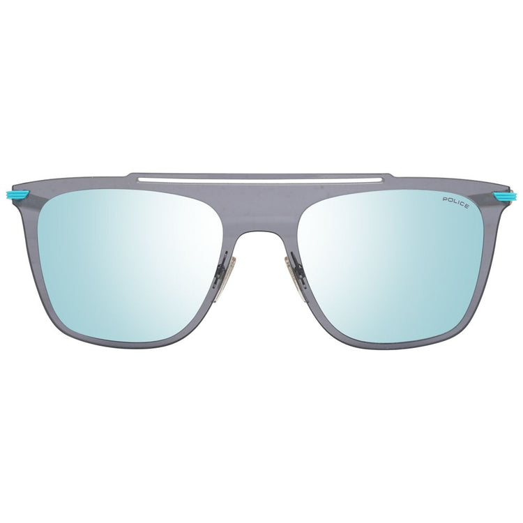 Blue Metal & Plastic Sunglasses