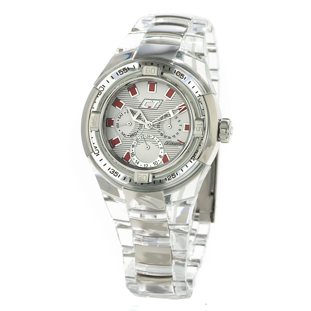 Transparent Polycarbonate Dress Watch