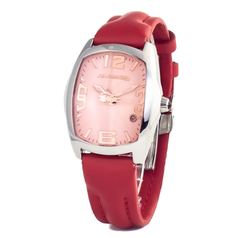 Multicolor Leather Dress Watch