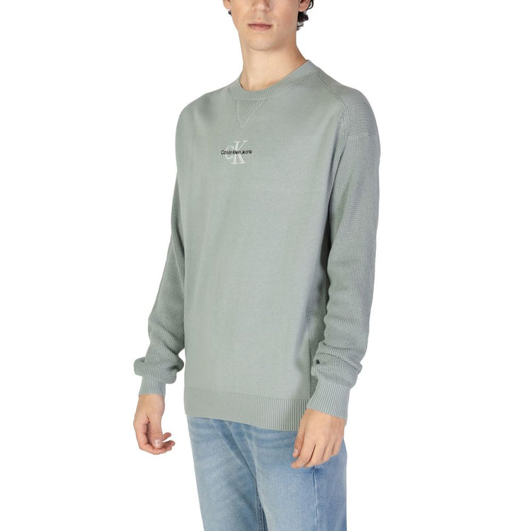 Green Cotton Sweatshirt