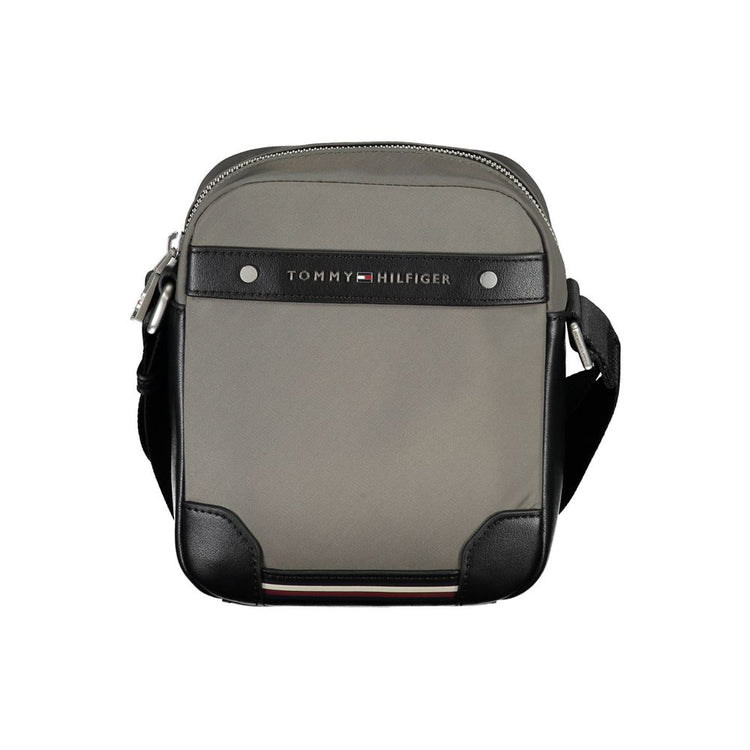 Green Polyester Crossbody Bag