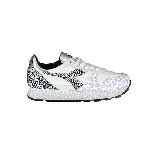White Leather Women Sneaker