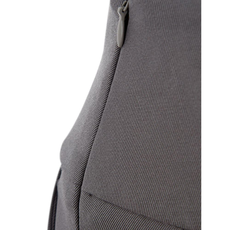 Gray Wool Casual Pants