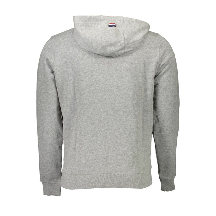 Grigio Cotton Men Sweatshirt