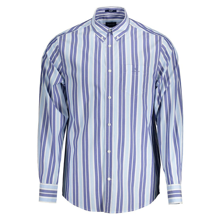 Azzurro Cotton Men Shirt