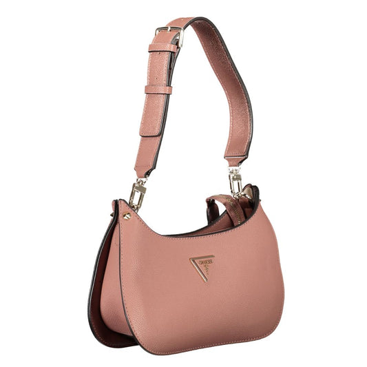 Rosa Poliuretano Women Handbag
