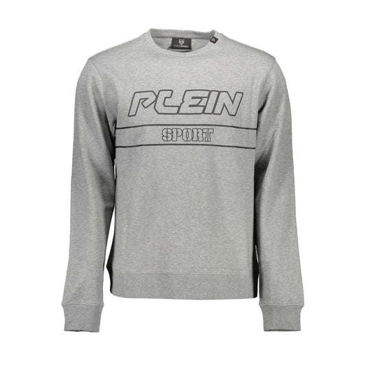 Grigio Cotton Men Sweatshirt