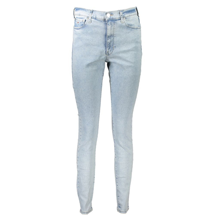 Azzurro Cotton Women Jeans