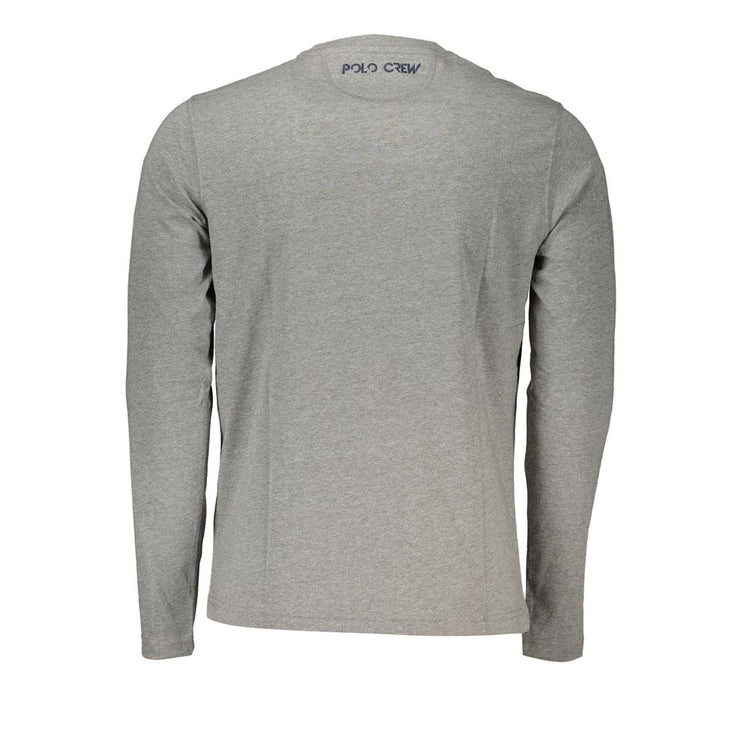Grigio Cotton Men T-Shirt