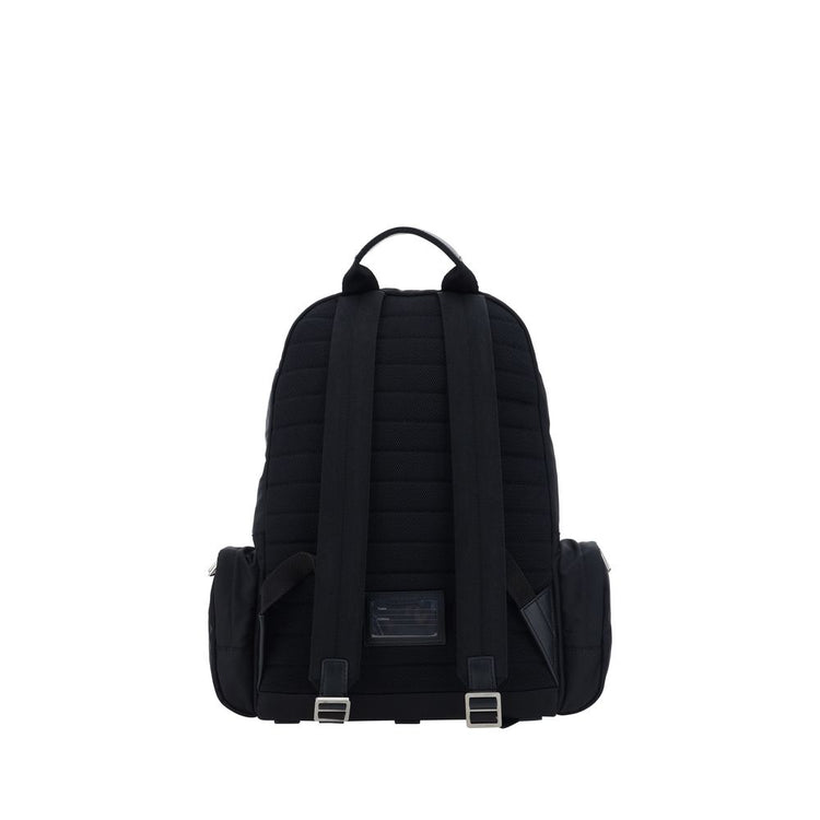 Black Nylon Backpack