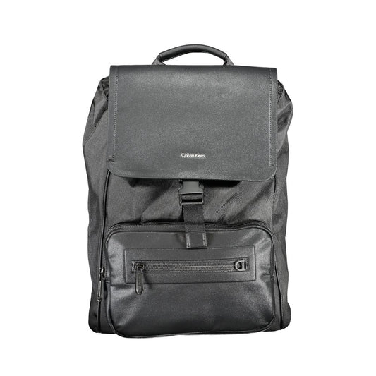 Nero Polyester Men's Backpack
