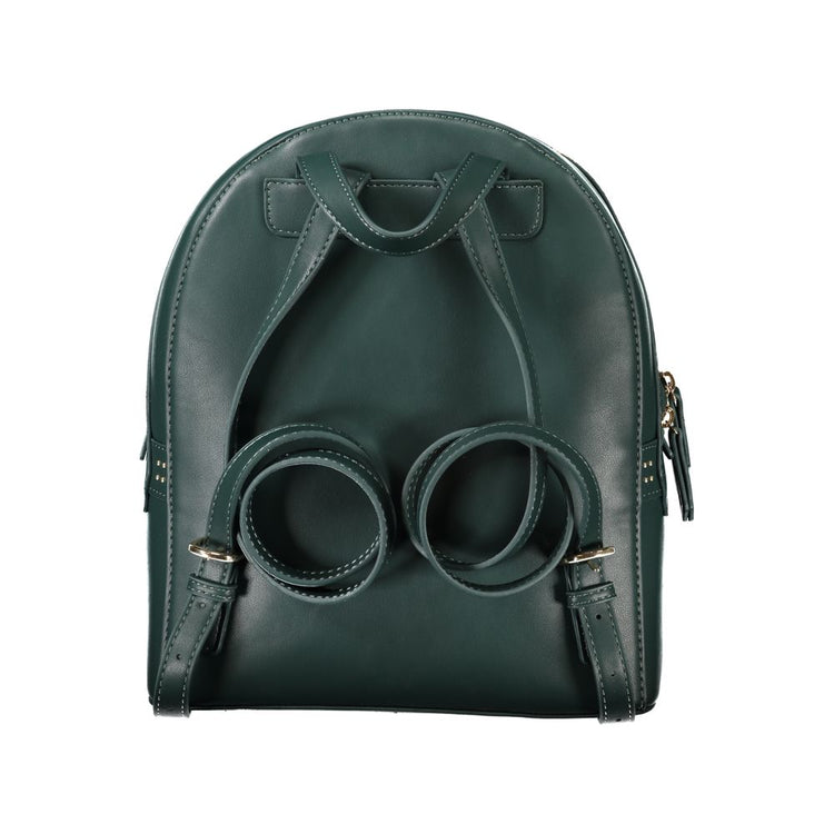Verde Polyurethane Women's Backpack