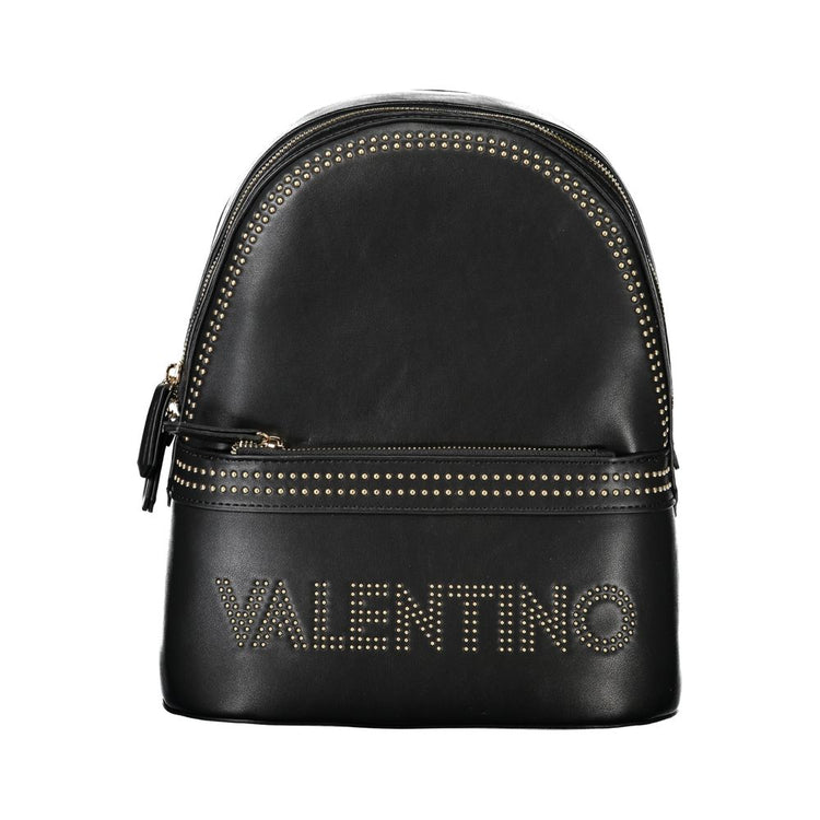 Nero Poliuretano Women Backpack