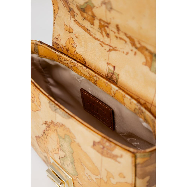 Beige Leather Handbag