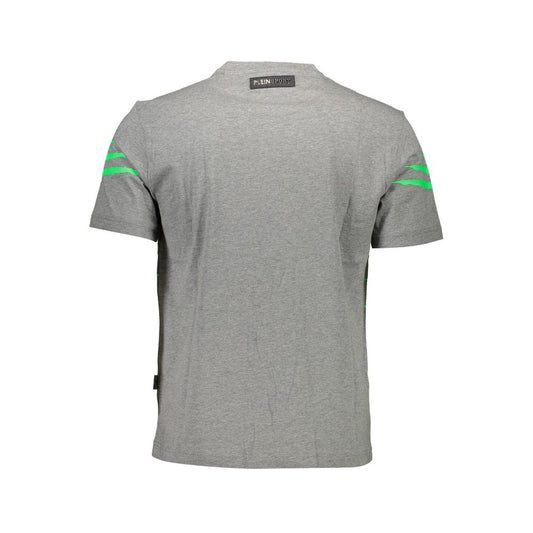 Grigio Cotton Men T-Shirt