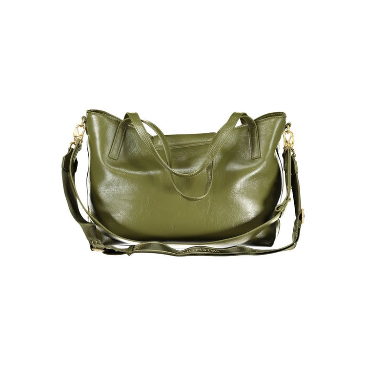 Verde Poliuretano Women Handbag