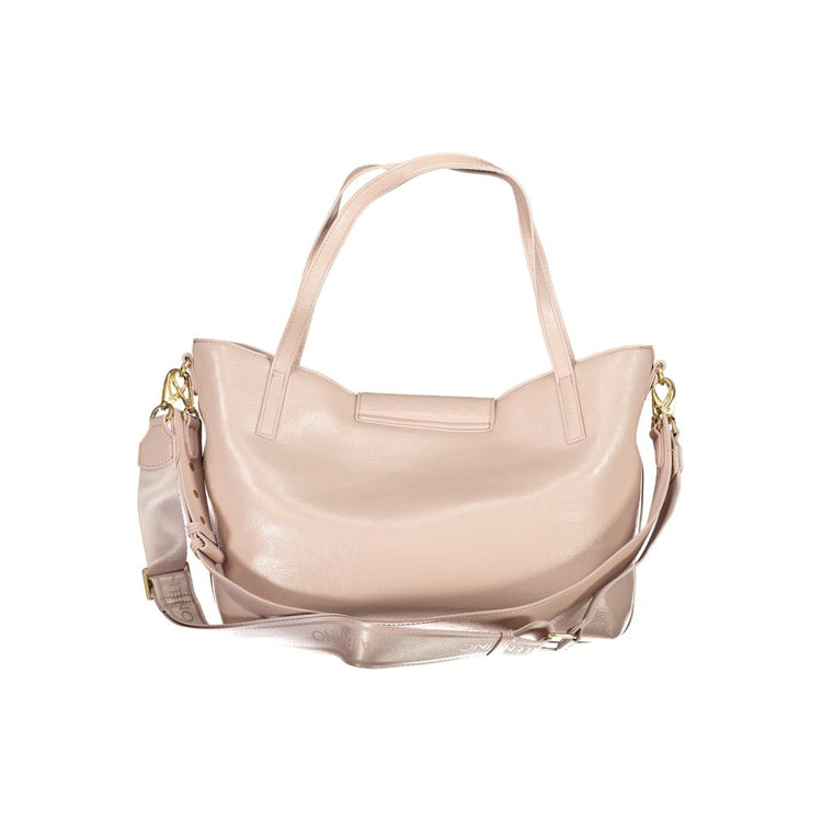 Rosa Polyurethane Women Handbag
