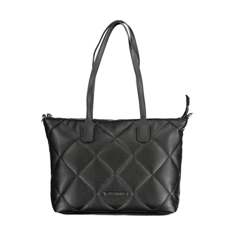 Nero Polyurethane Women Handbag