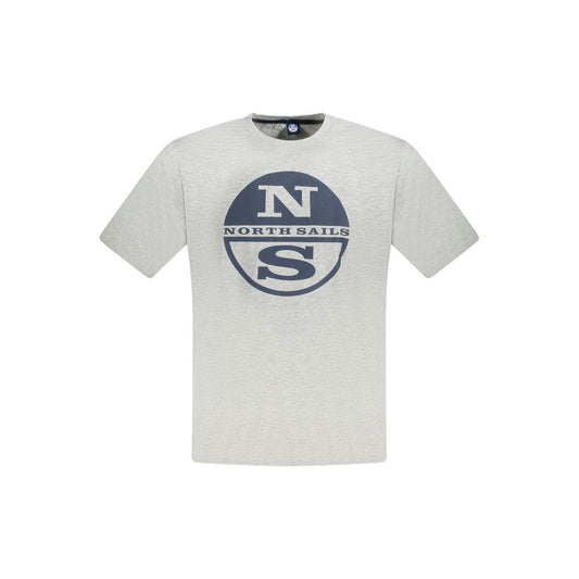Grigio Cotton Men T-Shirt