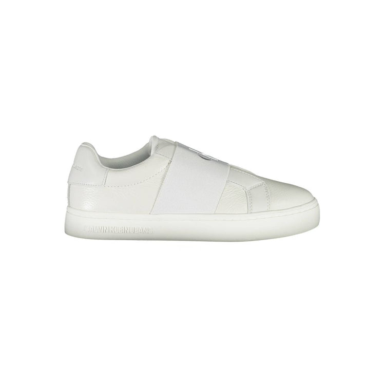 Bianco Leather Women Sneaker