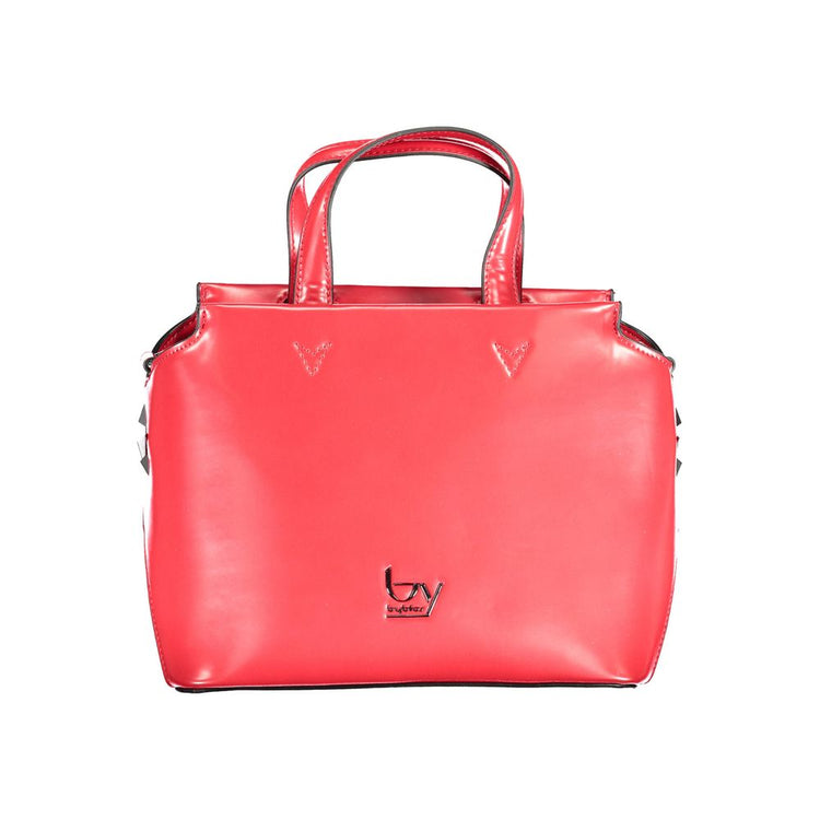 Red Polyethylene Women Handbag