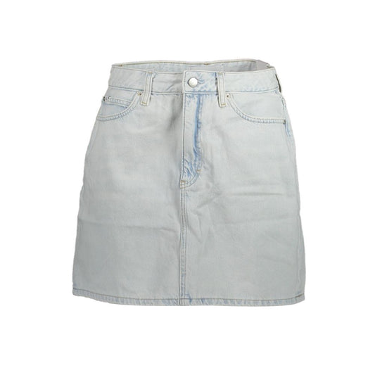 Azzurro Cotton Women Skirt