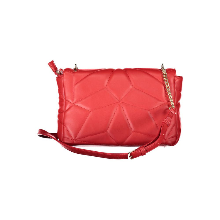 Rosso Polyurethane Women Shoulder Bag