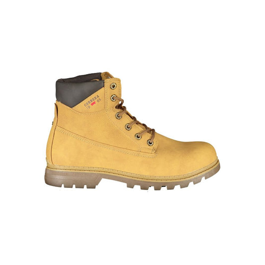 Giallo Polyurethane Men Ankle Boot