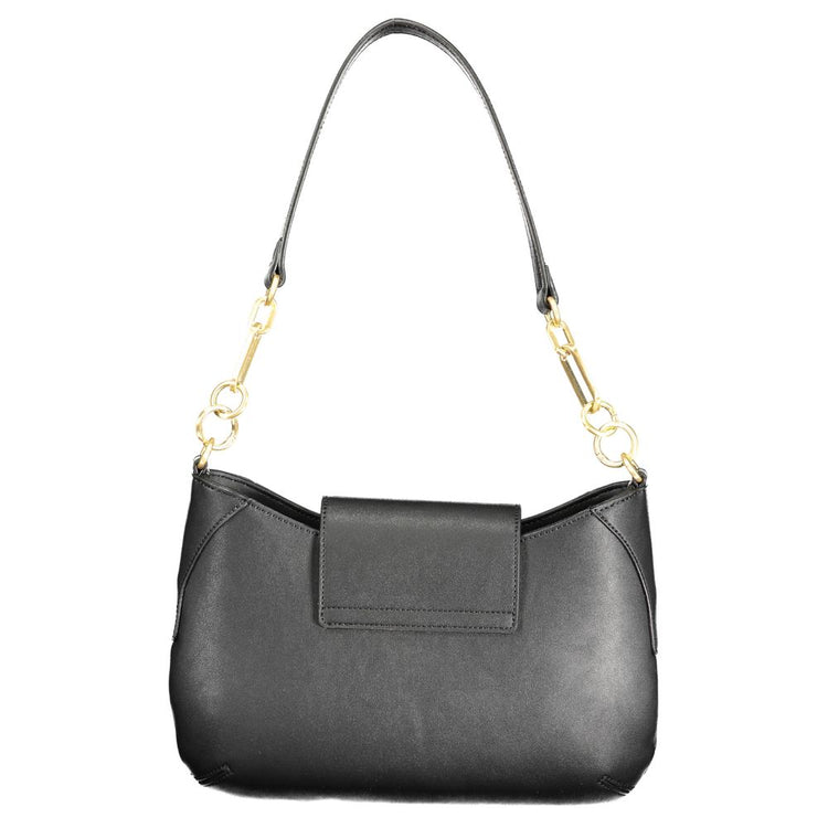 Nero Poliuretano Woman Handbag
