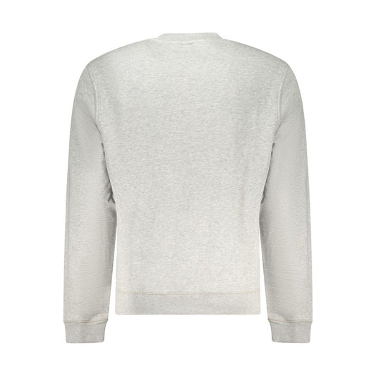 Grigio Cotton Men Sweatshirt