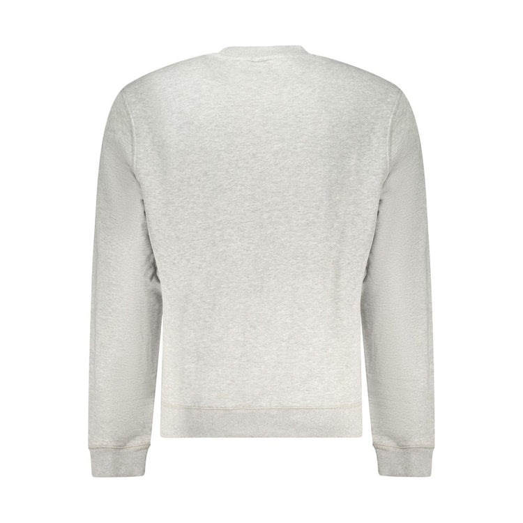 Grigio Cotton Men Sweatshirt