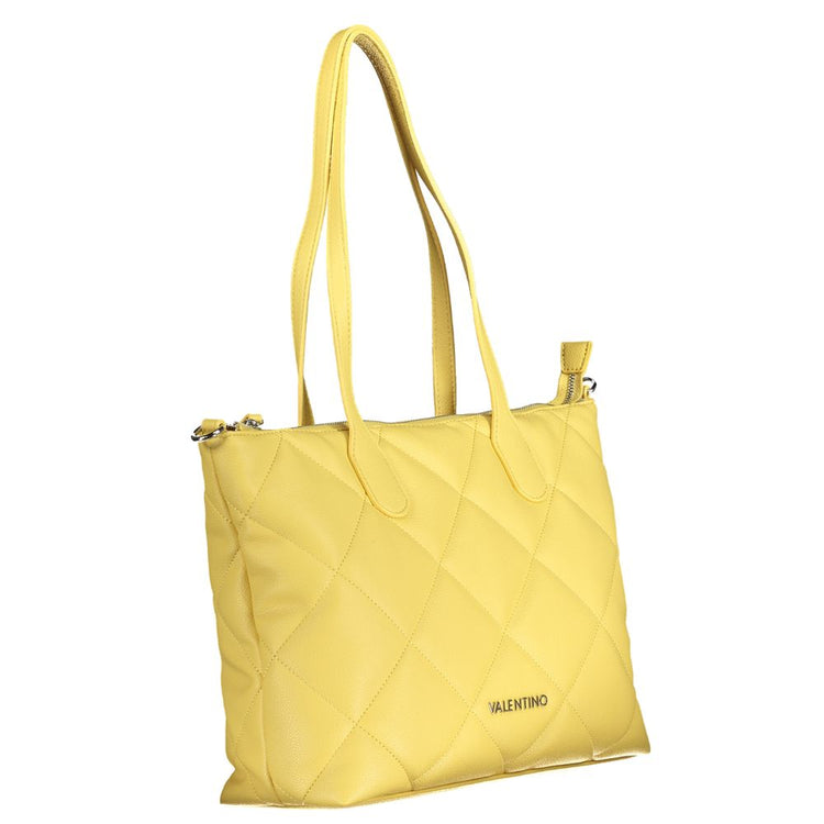 Giallo Polyurethane Women Handbag